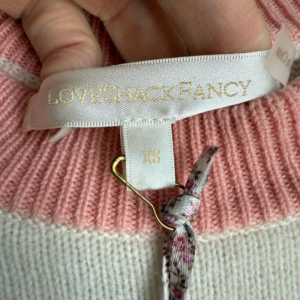 LoveShackFancy Greece Pullover NWT size XS - Picture 10 of 12